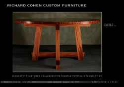 Richard Cohen Custom Furniture, Fine Furniture and Cabinetry