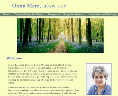 Homepage of the Women's Study Department at Wellesley College
