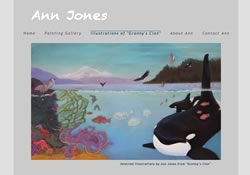 Pastel artist and illustrator Ann Jones lives and paints on Orcas Island, Washington State